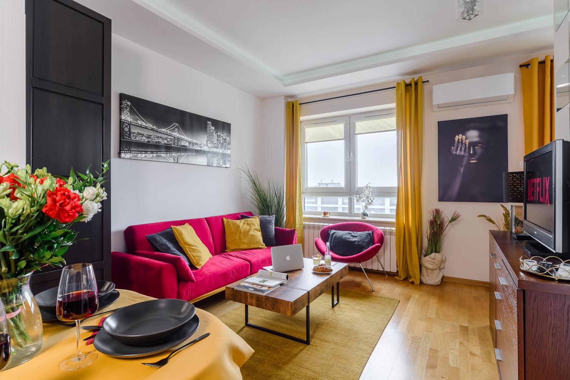 Luxury Apartments In Platinum Tower Varsovie Extérieur photo